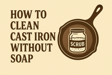 How to Clean Cast Iron Without Soap and Keep the Seasoning Intact