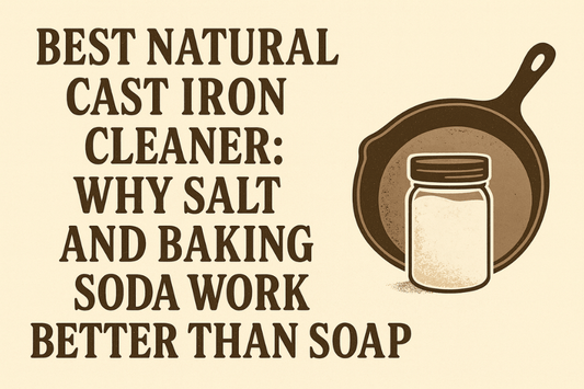 Best Natural Cast Iron Cleaner: Why Salt and Baking Soda Work Better Than Soap