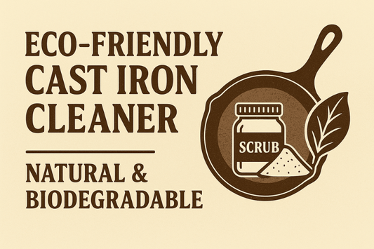 Eco-Friendly Cast Iron Cleaner: Why Natural Abrasives Are Better for Your Pan