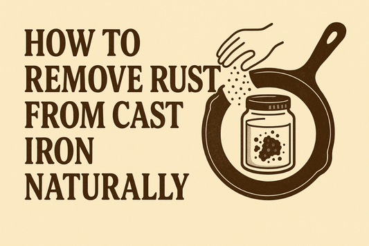 How to Remove Rust From Cast Iron Naturally (Step-by-Step Guide)